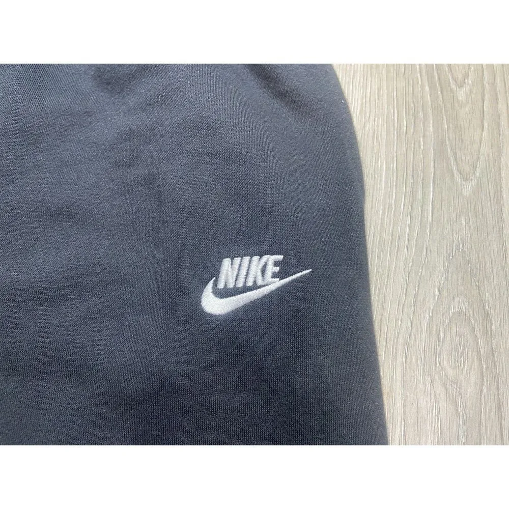 Nike Sportswear Sweatpants Men Large Black Fleece Joggers‎ Athleisure Sports
